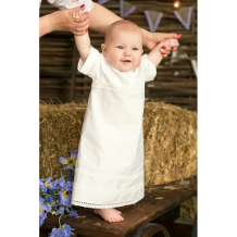 Купить alivia kids крестильная рубашка ажурный хлопок 18.004.10 18.004.10