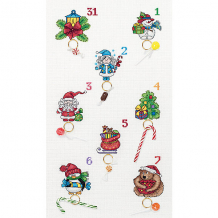Купить набор для вышивания panna "новогодний календарь" ( id 13103261 )
