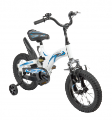 Купить двухколесный велосипед capella g16ba606, цвет: белый/черный/синий ( id 5071525 )