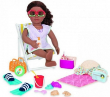 Купить our generation dolls набор игровой на пляже 11588-3