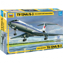 Купить сборная модель zvezda "пассажирский авиалайнер ту-134а/б-3" ( id 11229161 )