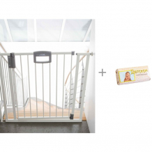 Купить geuther ворота безопасности easylock для лестницы 84,5 - 92,5 см и мыло детское 100 г свобода 