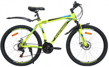 Купить велосипед двухколесный avenger рама 19 c263d 26" c263d-yln/bl-19(21)