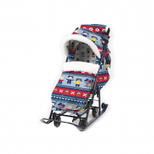 Купить санки-коляска ника детям 7-5, в стиле лего ( id 12865819 )