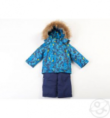 Купить комплект куртка/полукомбинезон batik серж, цвет: синий ( id 9832257 )