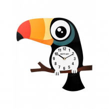 Купить часы kett-up детские настенные design zoo тукан ku048.4