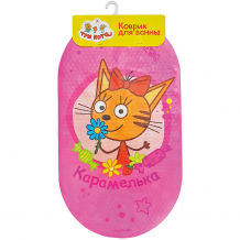 Купить коврик противоскользящий uviton baby три кота "карамелька", 69х39 см ( id 13451495 )