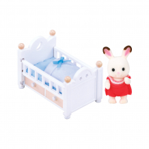 Купить набор "малыш шоколадный заяц с кроваткой" sylvanian families ( id 2196828 )