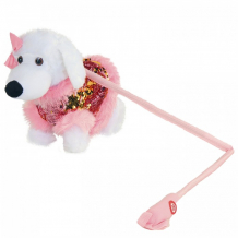 Купить интерактивная игрушка пушистые друзья собачка на жестком поводке jb0572041 jb0572041