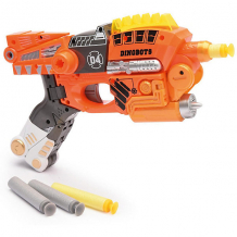 Купить пистолет-робот 2 в 1 devik toys "велоцираптор", с 6 мягкими патронами ( id 8334158 )