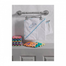 Купить kidboo комплект полотенце-уголок + варежка happy birthday 