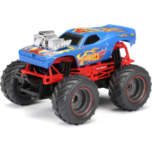 Купить радиоуправляемая машинка new bright monster truck 1:24, синяя ( id 14209176 )