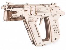 Купить деревянная игрушка lemmo конструктор пистолет резинкострел бластер 01-93