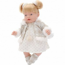 Купить кукла arias elegance с хвостиками, в платьице в мелкий горошек 28 см ( id 11318078 )