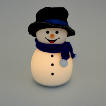 Купить лючия ночник мяшки-светяшки 141 снеговик в шляпе 4606400511571