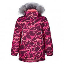 Купить куртка kisu, цвет: коралловый/фиолетовый ( id 10980284 )