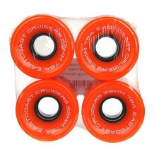 Купить колеса для скейтборда для лонгборда eastcoast shelby orange 78a 59 mm оранжевый ( id 1192256 )