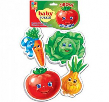 Купить пазлы мягкие vladi toys овощи ( id 7394335 )
