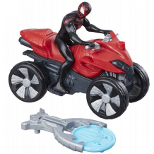 Купить hasbro spider-man b9705/b9995 кид арахнид на квадроцикле