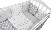 Купить комплект в кроватку forest kids для овальной кроватки sky (16 предметов) 16456