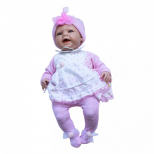 Купить berjuan s.l. кукла baby sweet в розовой шапочке 50 см 1216br