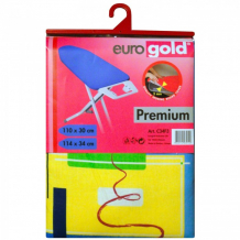 Купить eurogold чехол для гладильной доски premium c34f3 c34f3