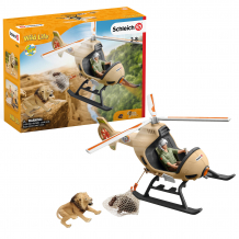 Купить игровой набор schleich "вертолет- спасатель для диких животных" ( id 12904113 )