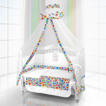 Купить комплект в кроватку beatrice bambini unico bambola 120х60 (6 предметов) 600145596-108072484