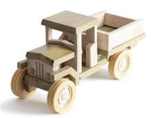 Купить деревянная игрушка dubok модель в сборе грузовик mg00