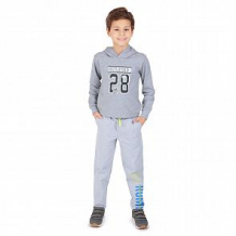Купить брюки leader kids спорт и числа, цвет: серый ( id 11922526 )