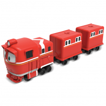 Купить паровозик robot trains с двумя вагонами альф 80180rt
