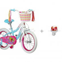 Купить велосипед двухколесный schwinn детский iris 16 со звонком из алюминия 23r/23p r-toys 