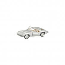 Купить коллекционная машинка serinity toys 1963 chevrolet corvette sting ray, серебристая ( id 13233305 )