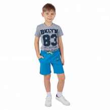 Купить шорты leader kids спорт и числа, цвет: голубой ( id 11922406 )