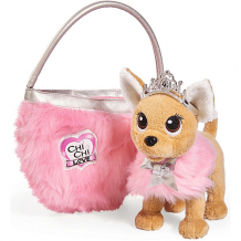 Купить плюшевая собачка simba chi chi love "принцесса с пушистой сумкой", 20 см ( id 14935380 )
