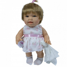 Купить berjuan s.l. кукла andrea в розовом платье 38 см 3128br