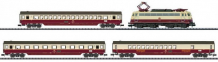 Купить trix локомотив с тремя вагонами rheingold flugelzug эпоха iv т11627 т11627