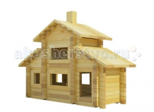 Купить конструктор лесовичок разборный домик №5 (280 деталей) les 005