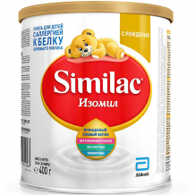 Купить молочная смесь similac изомил, с 0 мес, 400 г ( id 16174374 )