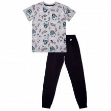 Купить пижама брюки/футболка winkiki, цвет: серый ( id 11837266 )