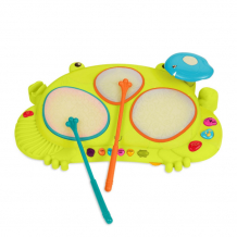 Купить музыкальный инструмент b.toys игрушка музыкальная мульти-барабан лягушка 68800-1