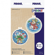 Купить набор для вышивания panna "елочные шарики" ( id 13103224 )