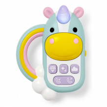 Купить развивающая игрушка skip-hop музыкальный телефон-единорог sh 305410