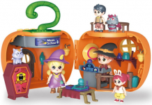 Купить pituso игровой набор домик с куколками magic pumpkin hw22004974