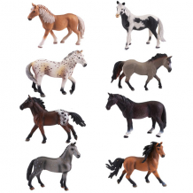 Купить игрики zoo tav010 фигурка &quot;лошадь&quot;, 8 видов (в ассортименте)