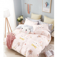 Купить постельное белье dream time white bunny (3 предмета) blk-46-sp-376-1c