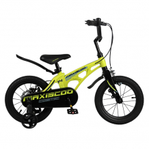 Купить велосипед двухколесный maxiscoo cosmic standard plus 14 c ручными тормозами 2023 msc-c142