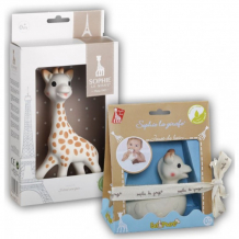 Купить прорезыватель vulli набор жирафик софи с игрушкой для ванны 616400/2