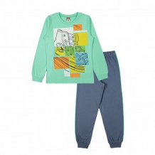 Купить пижама джемпер/брюки cherubino, цвет: зеленый ( id 11363146 )