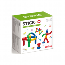 Купить магнитный конструктор stick-o basic 20 set, 901002 ( id 15108136 )